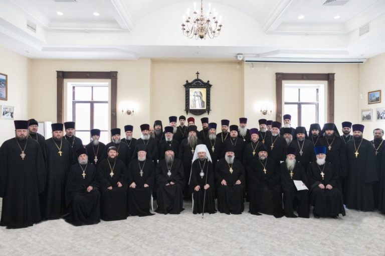 Патриарший Экзарх возглавил собрание духовников епархий Белорусской Православной Церкви в Жировичской обители