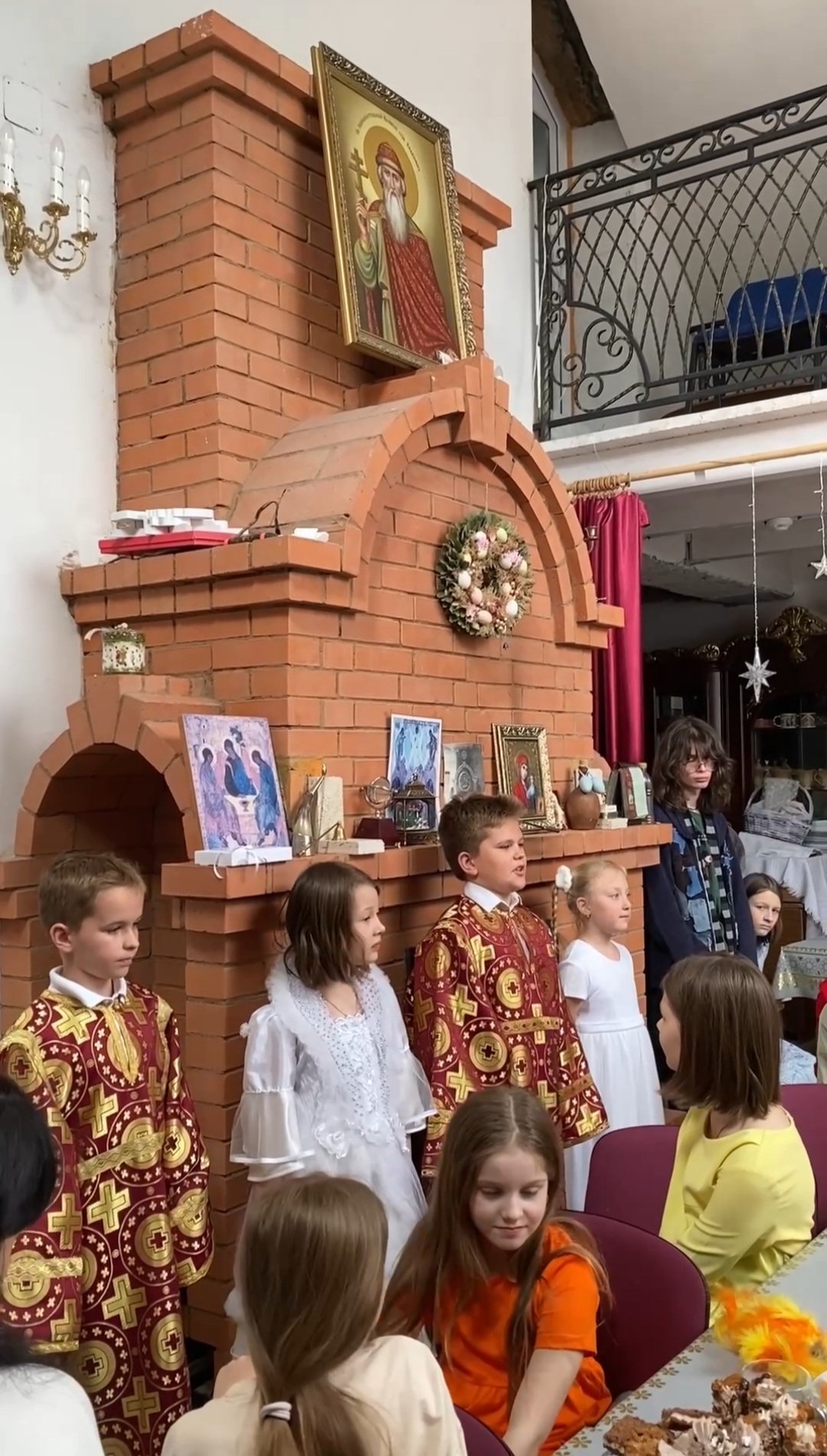 Детский пасхальный утренник